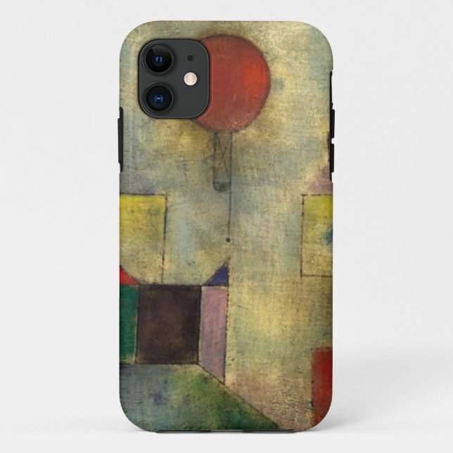 Capa Para iPhone Da Case-Mate Paul Klee Red Balloon (Verso)