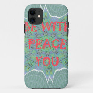 Capa Para iPhone Da Case-Mate Paz Seja Com Seu Texto De Arte Gráfico Inspiracion