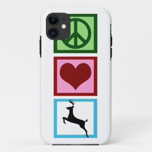 Capa Para iPhone Da Case-Mate Peace Love Deer