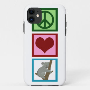 Capa Para iPhone Da Case-Mate Peace Love Koala Bear