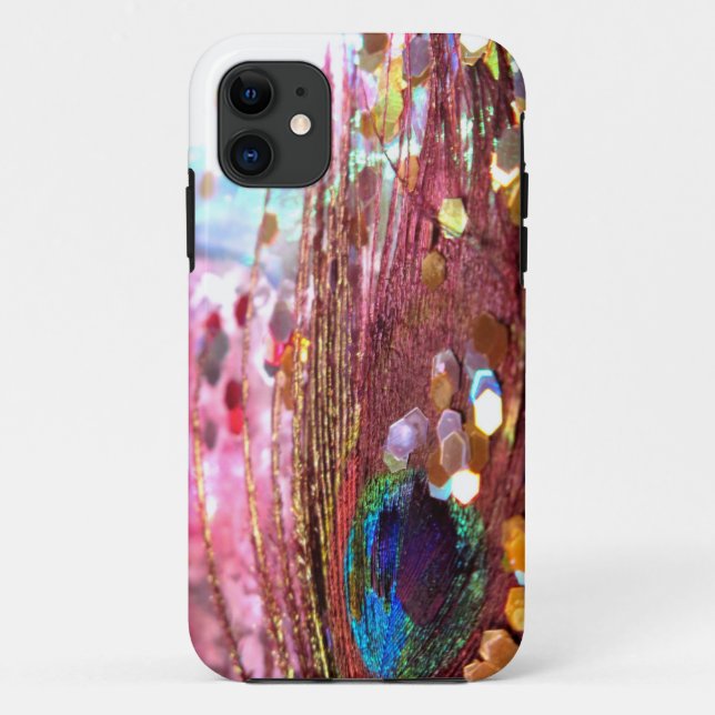 Capa Para iPhone Da Case-Mate Peacock Feather Case (Verso)