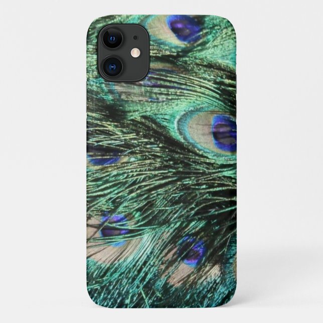 Capa Para iPhone Da Case-Mate Peacock, Peafowl, Peacock Tail, Penas (Verso)