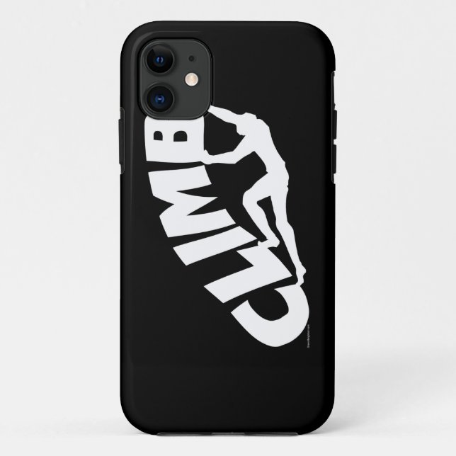 Capa Para iPhone Da Case-Mate Pedaços De Pedra, Subindo (Verso)
