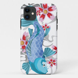 Capa Para iPhone Da Case-Mate Peixes azuis de Koi