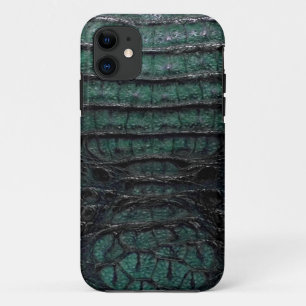 Capa Para iPhone Da Case-Mate Pele verde do jacaré