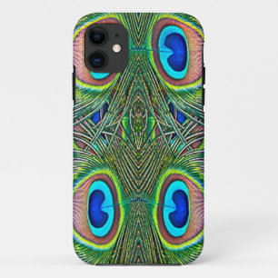 Capa Para iPhone Da Case-Mate Penas de Peacock Kaleidoscope Impressão