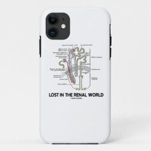 Capa Para iPhone Da Case-Mate Perdido no mundo renal (rim Nephron)