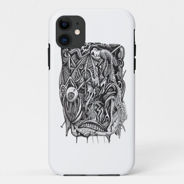 Capa Para iPhone Da Case-Mate Perfurado, por Brian Benson (Verso)