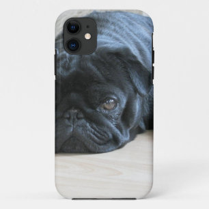 Capa Para iPhone Da Case-Mate Personalizar o nome dos acessórios do Pug Puppy p