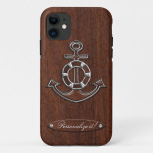 Capa Para iPhone Da Case-Mate Personalize! Anchor Náutico Molhado