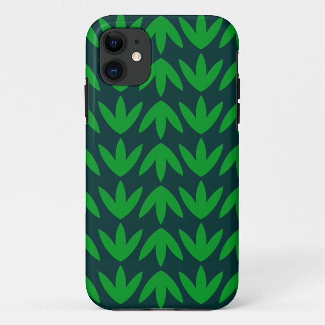 Capa Para iPhone Da Case-Mate Pés de pássaro - Sombras do verde 04.pdf (Verso)
