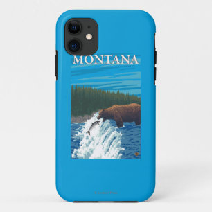 Capa Para iPhone Da Case-Mate Pesca do urso no rio - Montana