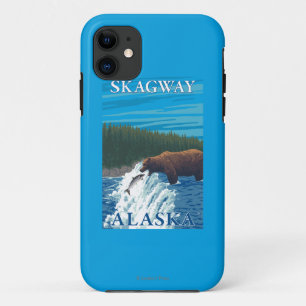 Capa Para iPhone Da Case-Mate Pesca do urso no rio - Skagway, Alaska