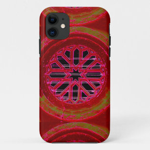 Capa Para iPhone Da Case-Mate phonecase geométrico vermelho