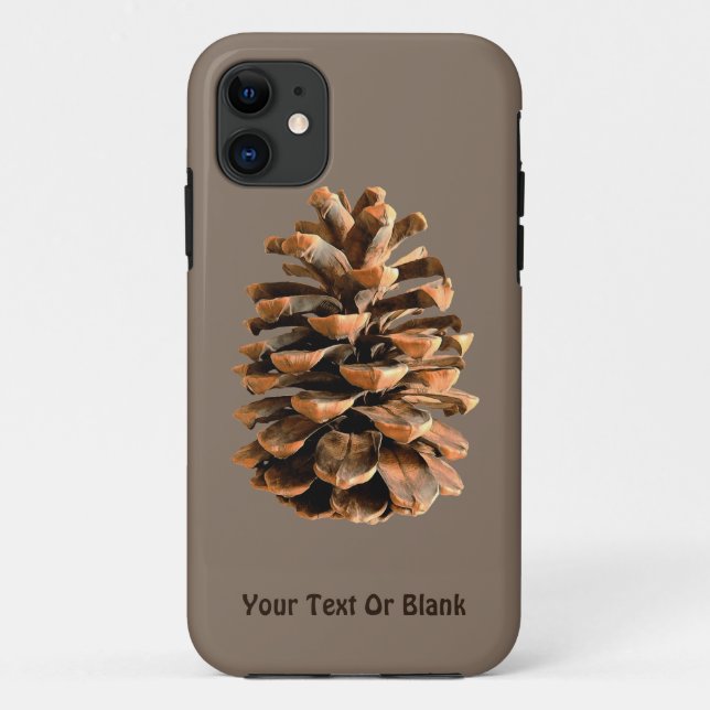 Capa Para iPhone Da Case-Mate Pine Cone (Verso)