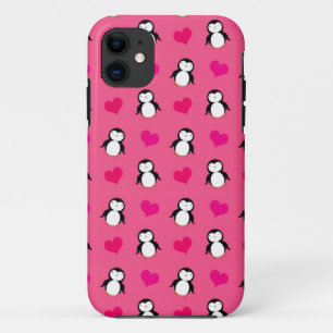 Capa Para iPhone Da Case-Mate Pinguim-pinguim-rosa-bonito padrão