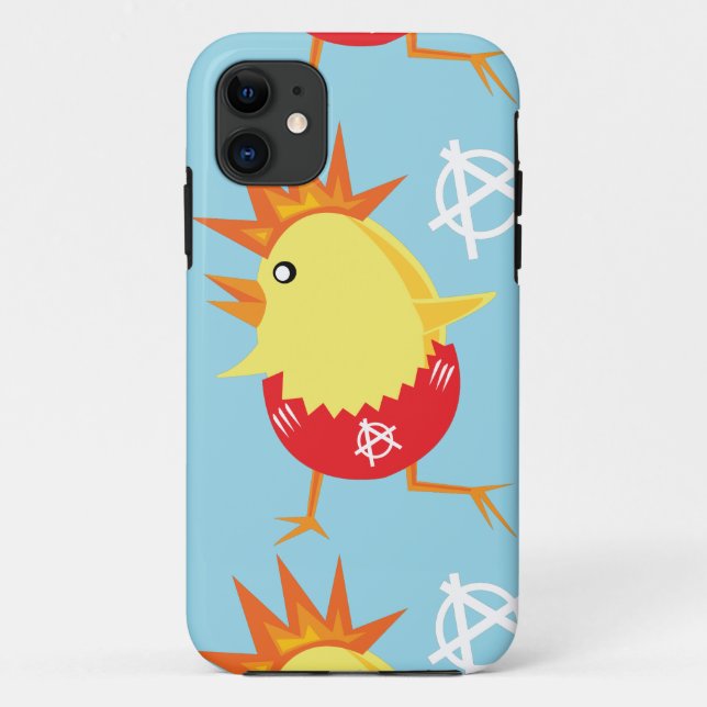 Capa Para iPhone Da Case-Mate pintinho de anarquia punk (Verso)