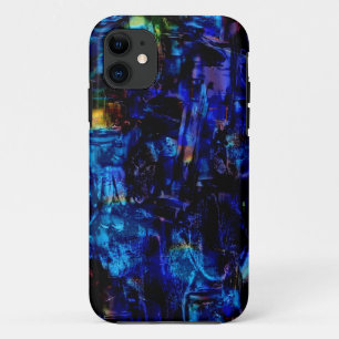 Capa Para iPhone Da Case-Mate Pintura abstrato azul 2