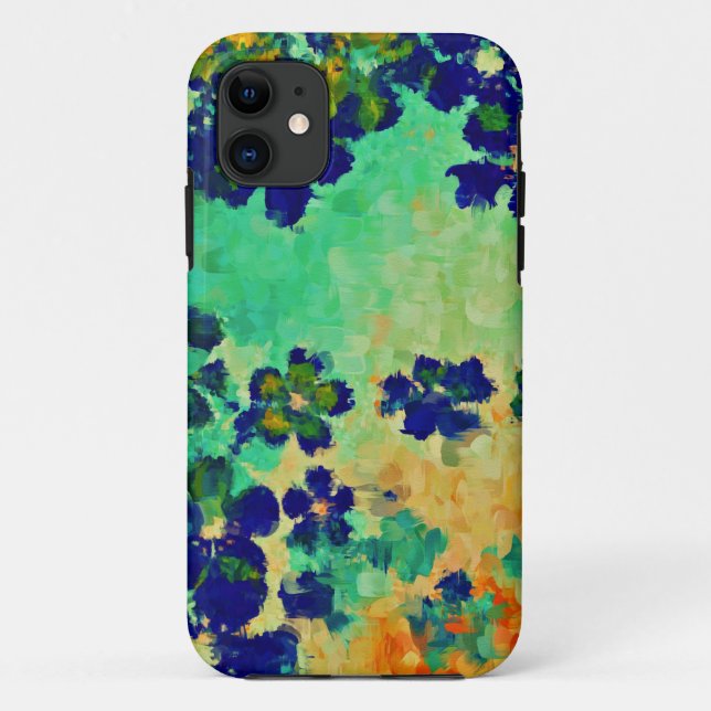 Capa Para iPhone Da Case-Mate pintura abstrato | Flores de primavera (Verso)