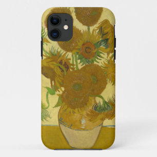 Capa Para iPhone Da Case-Mate Pintura de 15 Girassóis de Vincent Van Gogh