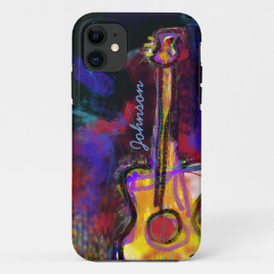Capa Para iPhone Da Case-Mate pintura de guitarra personalizada por cor