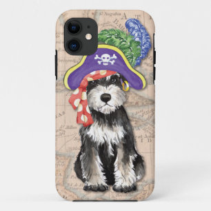 Capa Para iPhone Da Case-Mate Pirata do Schnauzer diminuto