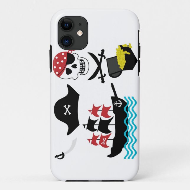 Capa Para iPhone Da Case-Mate Piratas (Verso)