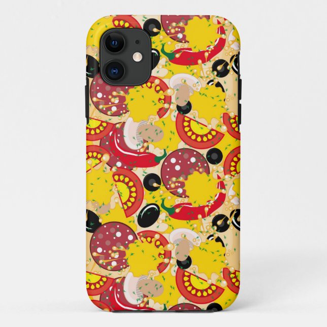 Capa Para iPhone Da Case-Mate Pizza (Verso)