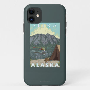 Capa Para iPhone Da Case-Mate Plano de Bush & pesca - Sitka, Alaska