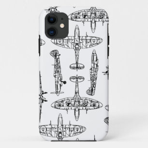 Capa Para iPhone Da Case-Mate plano militar da história da força aérea da