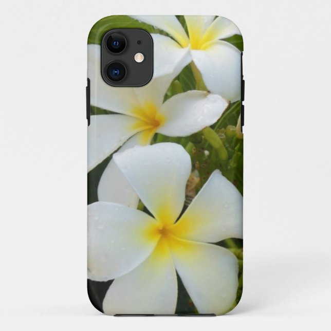 Capa Para iPhone Da Case-Mate Plumeria de Havaí (Verso)
