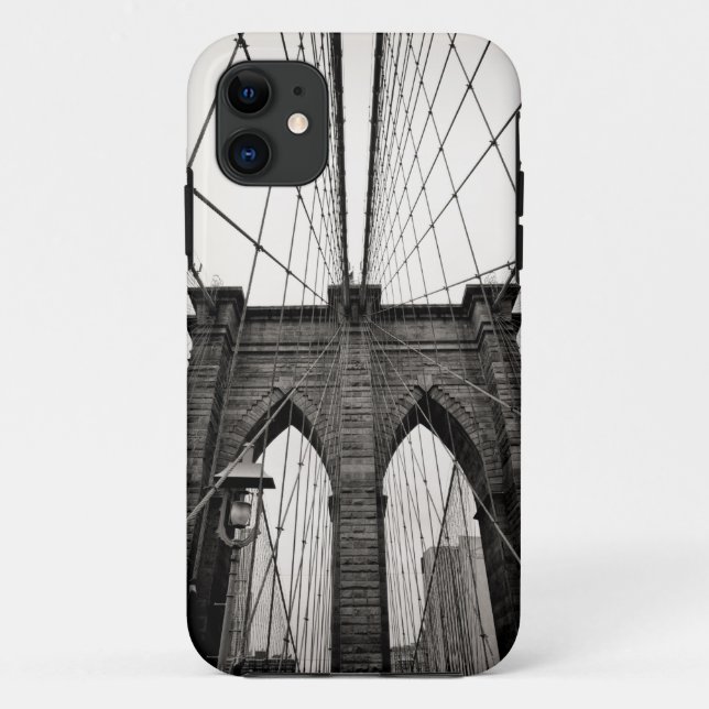 Capa Para iPhone Da Case-Mate Ponte de Brooklyn B&W (Verso)