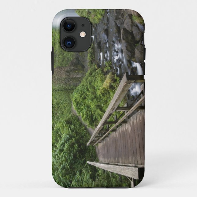 Capa Para iPhone Da Case-Mate Ponte em Latourell Falls, Columbia River Gorge, (Verso)