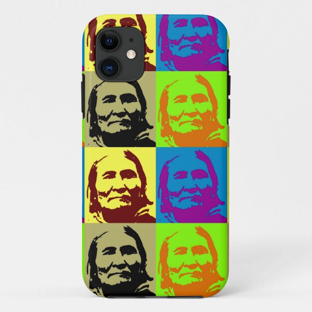 Capa Para iPhone Da Case-Mate Pop Art Freedom Fighter Geronimo (Verso)