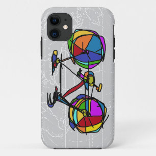 Capa Para iPhone Da Case-Mate pop de bicicleta colorida
