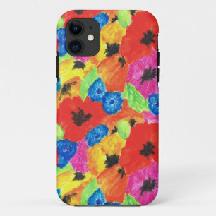Capa Para iPhone Da Case-Mate Poppies Brilhantes e Cornflower iPhone 5 Case