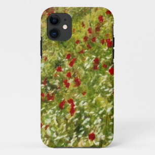 Capa Para iPhone Da Case-Mate Poppies Pointillismo Estilo Abstrato Art