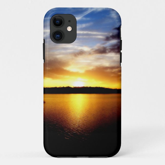 Capa Para iPhone Da Case-Mate Por do sol de Florida (Verso)