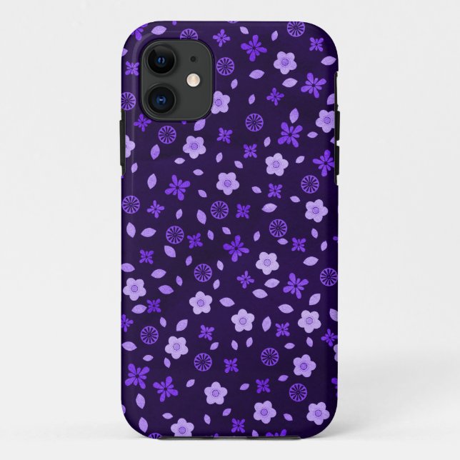 Capa Para iPhone Da Case-Mate Posições Roxas (Verso)