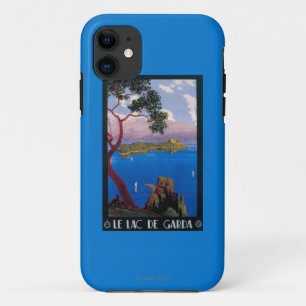 Capa Para iPhone Da Case-Mate Poster Viagem Lake Garda