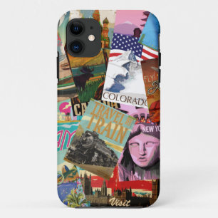 Capa Para iPhone Da Case-Mate posters de viagens vintage