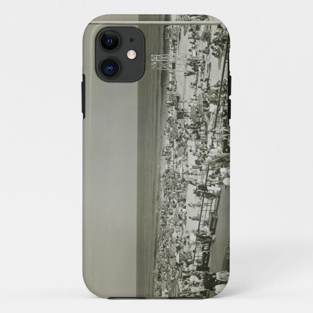 Capa Para iPhone Da Case-Mate Praia aglomerada (Verso)
