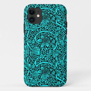 Capa Para iPhone Da Case-Mate Preto elegante do vintage & teste padrão floral d