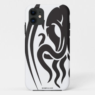 Capa Para iPhone Da Case-Mate Preto tribal do caso do iPhone 5/5S de Cthulhu no