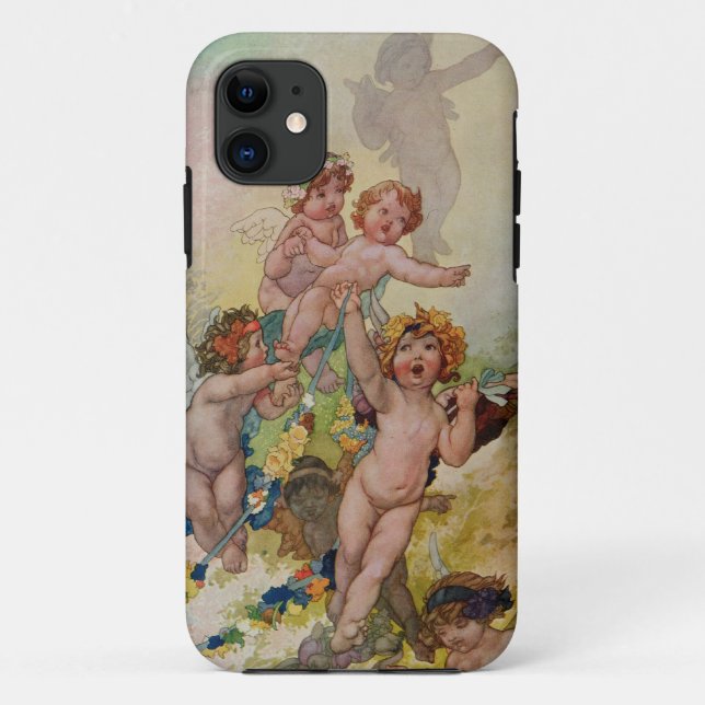 Capa Para iPhone Da Case-Mate Primavera do exemplo das estações iPhone4 (Verso)
