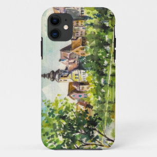 Capa Para iPhone Da Case-Mate Primavera na cidade pequena no rio