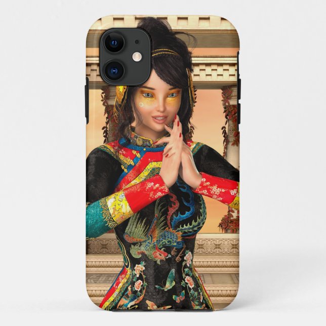 Capa Para iPhone Da Case-Mate Princesa da China (Verso)