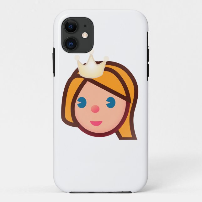 Capa Para iPhone Da Case-Mate princesa emoji (Verso)