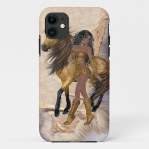 Capa Para iPhone Da Case-Mate Princesa Indiana Americana e Cavalo