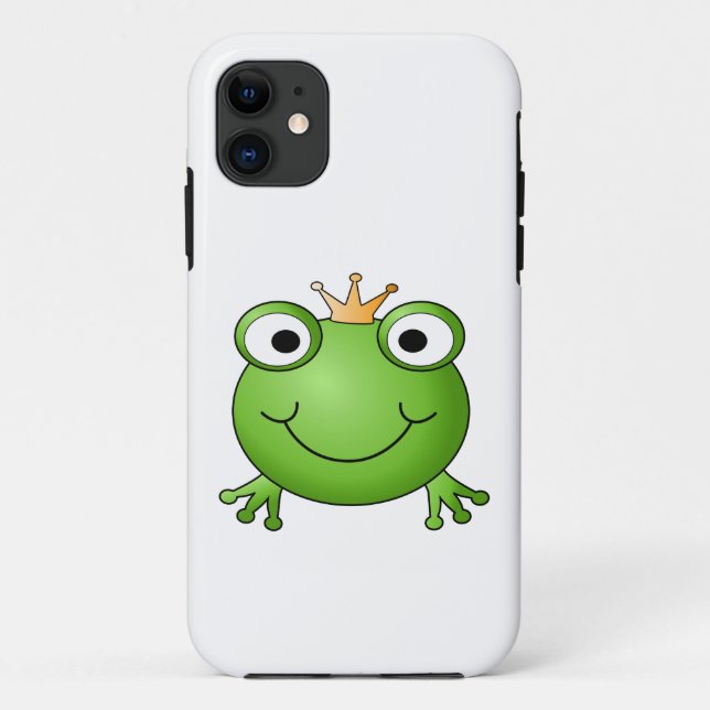 Capa Para iPhone Da Case-Mate Príncipe do sapo. Rã feliz (Verso)